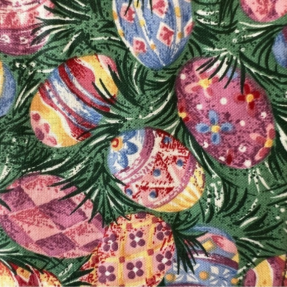 Longaberger Easter Egg Print Liner Handle Gripper - Picture 3 of 8